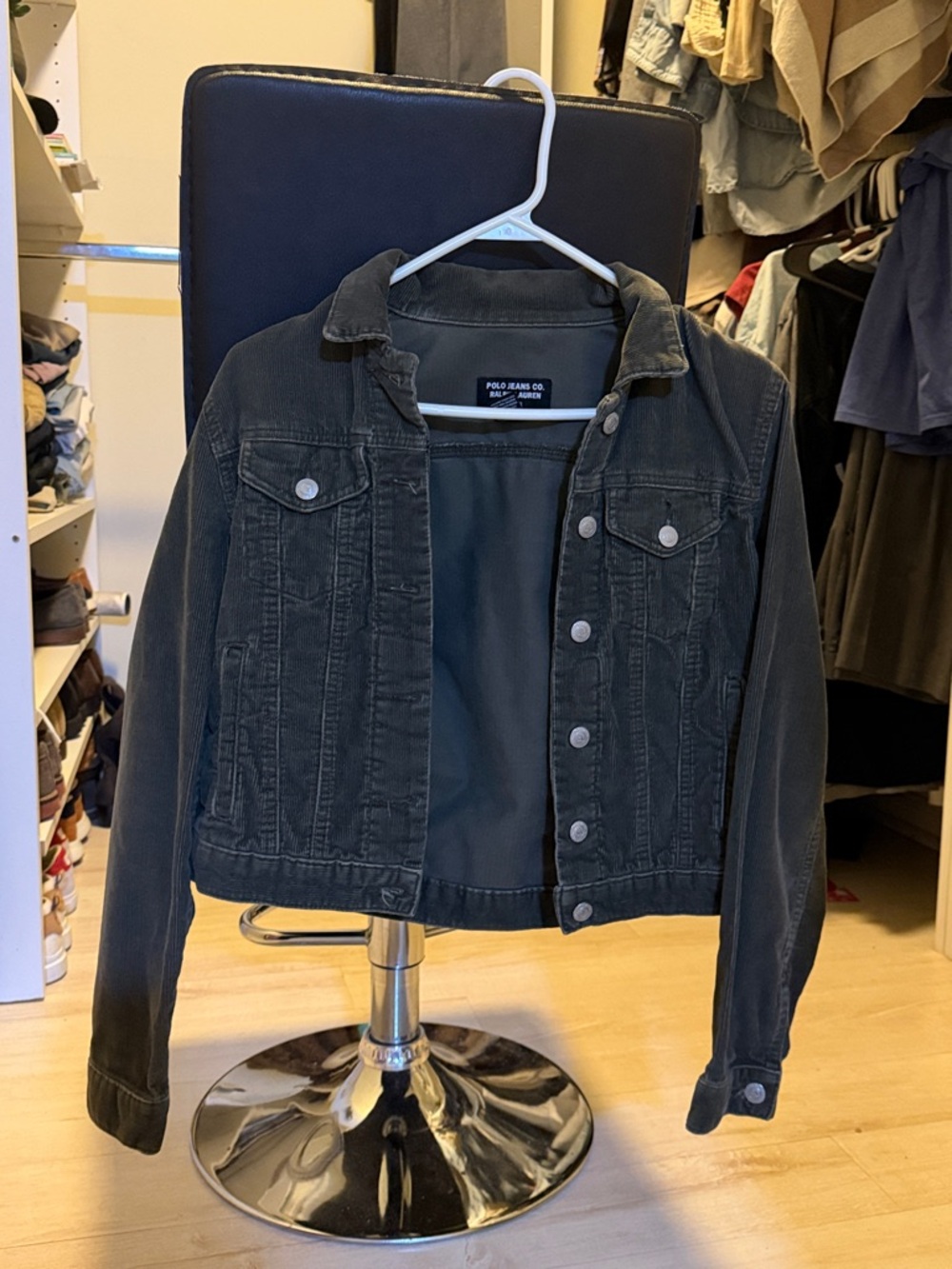 Polo by Ralph Lauren Black Denim Jacket